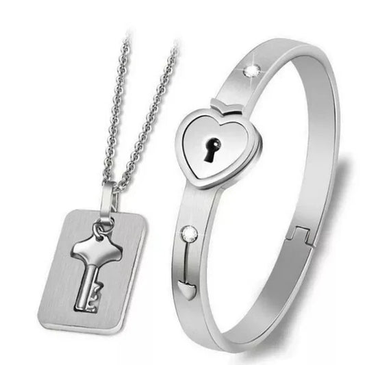 Love Lock Bracelet With Key