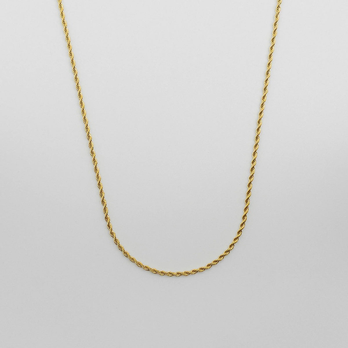 3mm Rope Chain - Gold